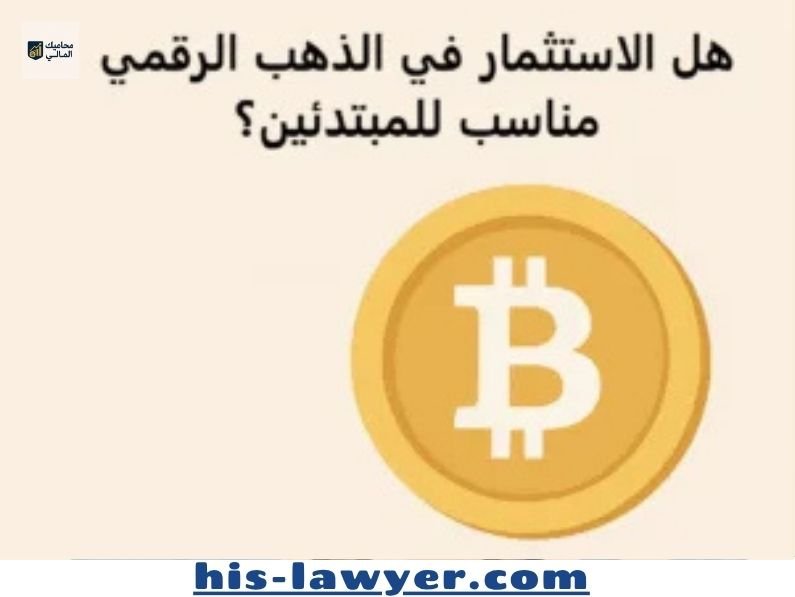 هل الاستثمار في الذهب الرقمي مناسب للمبتدئين؟