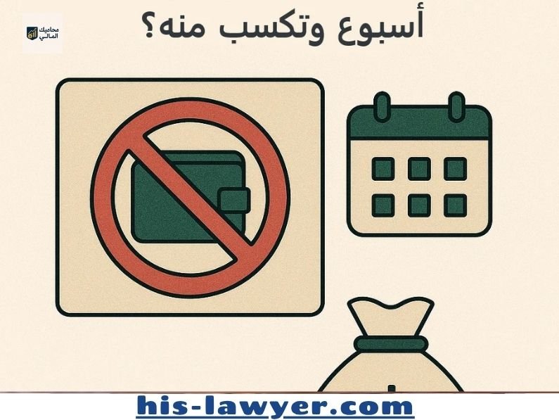 كيف تبدأ تحدي لا إنفاق لمدة أسبوع وتكسب منه؟